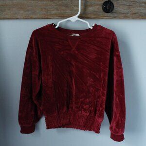 Jessica Simpson Size 5/6 Crushed Velour Top